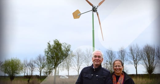 Eigene Energie erzeugen mit Burens erster Kleinwindkraftanlage