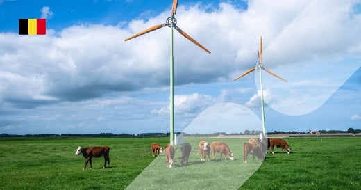 VLIF-steun voor kleine windmolens.