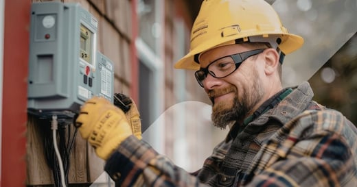 Waar sluit ik een kleine windmolen op aan in België?