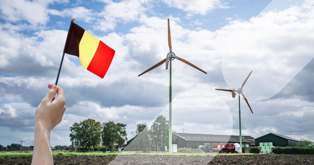 Waarom we in België alleen kleine windmolens plaatsen bij (landbouw)bedrijven